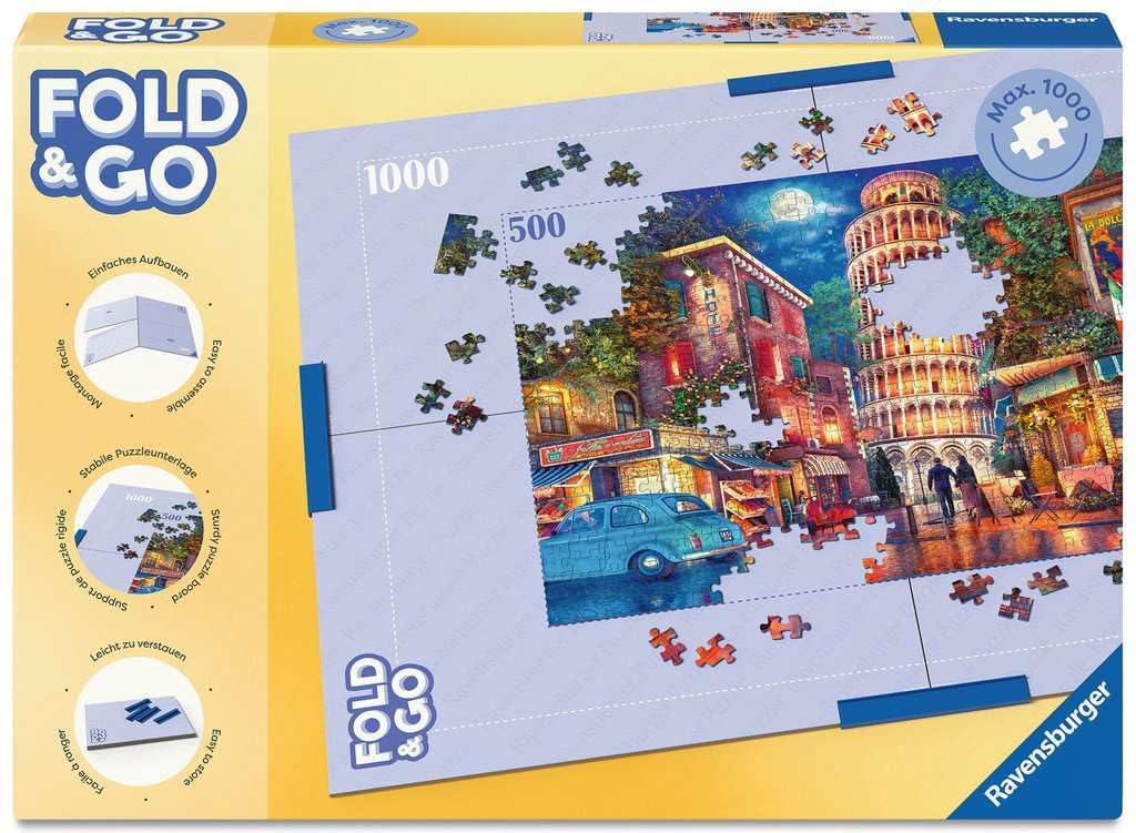 Amazon.com: Ravensburger Puzzle Accessory - Fold & Go Handy Puzzle